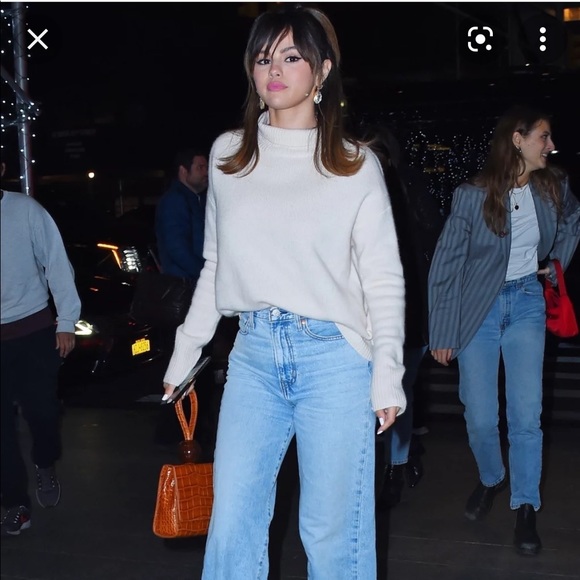 By Far Croc Embossed Leather Ball Bag - Picture 13 of 13